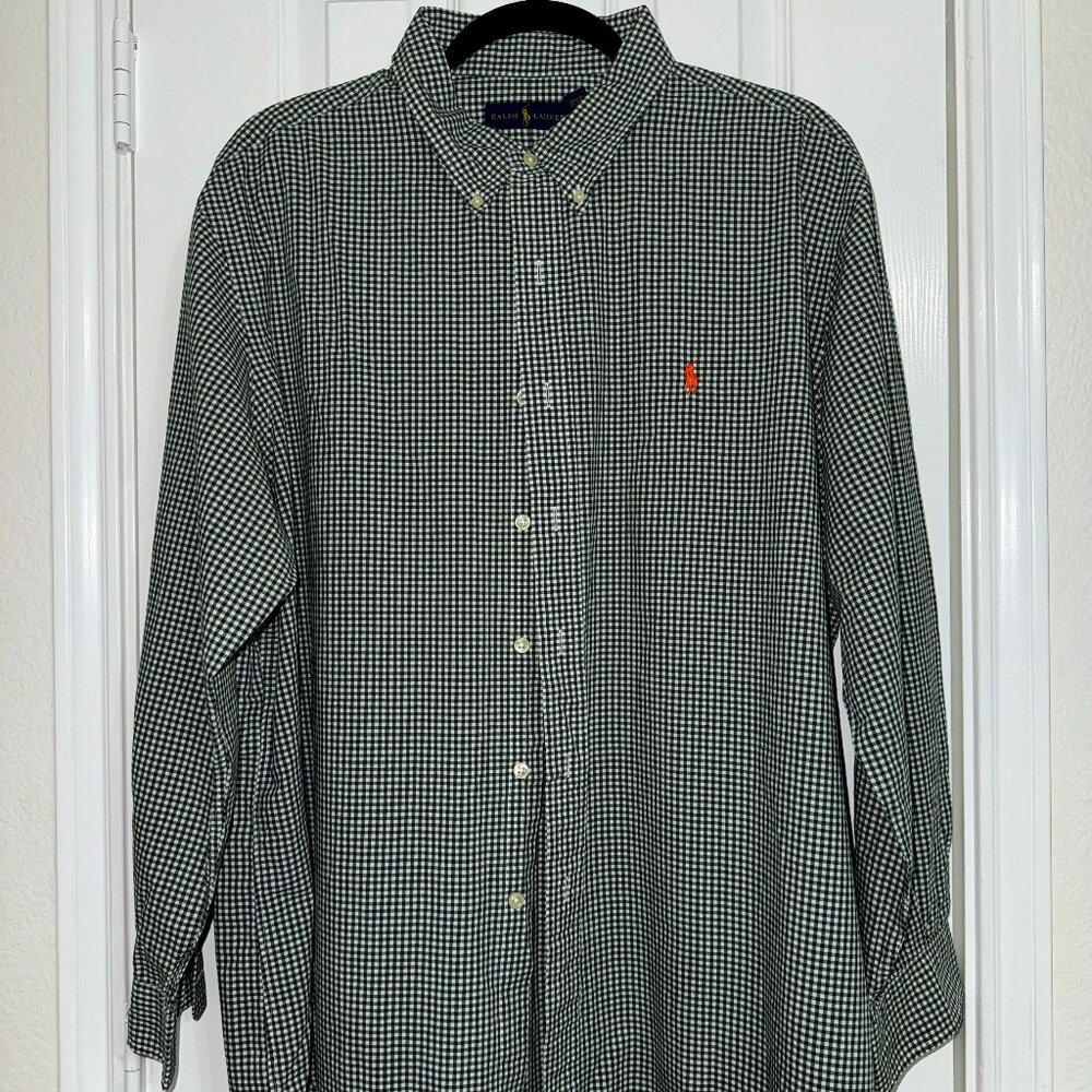 Ralph Lauren Button Down XXL Green